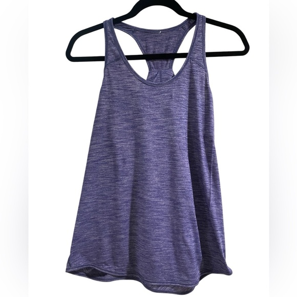 lululemon athletica Tops - Lululemon Indigo Purple Racerback Tank Top Size 4